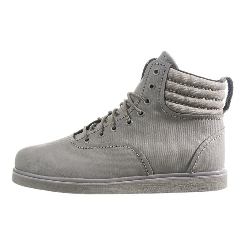 Buty Supra HENRY - Sneakersy Wysokie Damskie - Szare (XOUJ-72406)